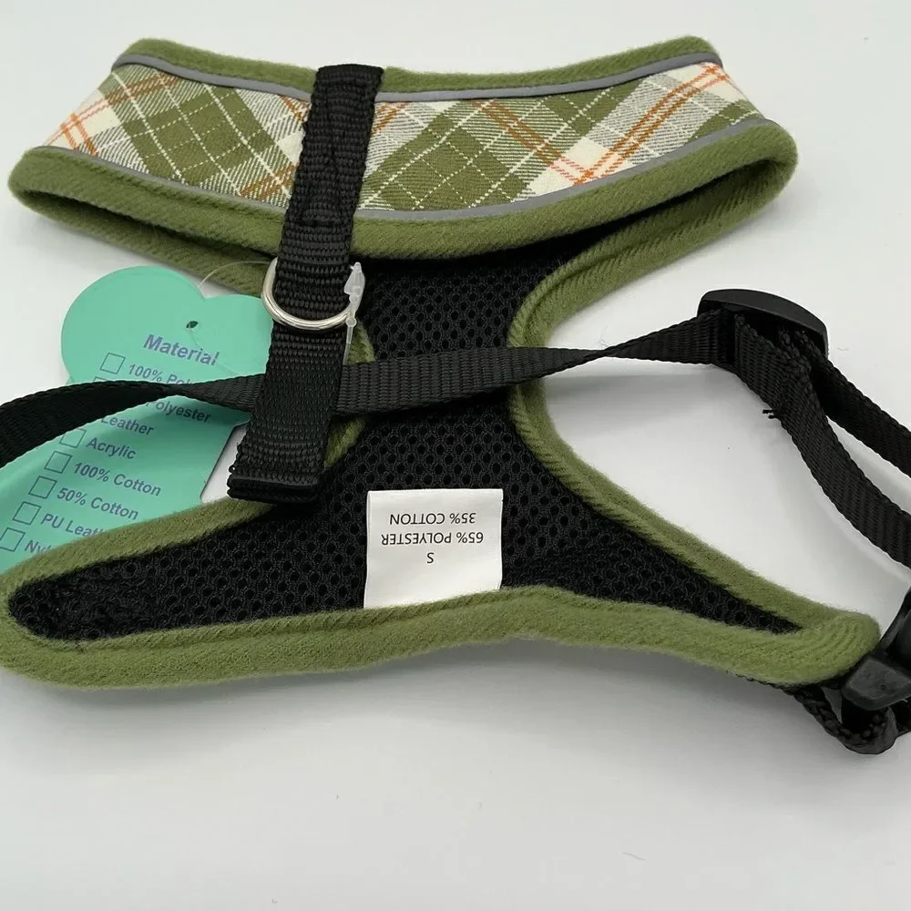PUPTECK Soft Mesh Dog Harness and Leash Set Pet size S NWT
